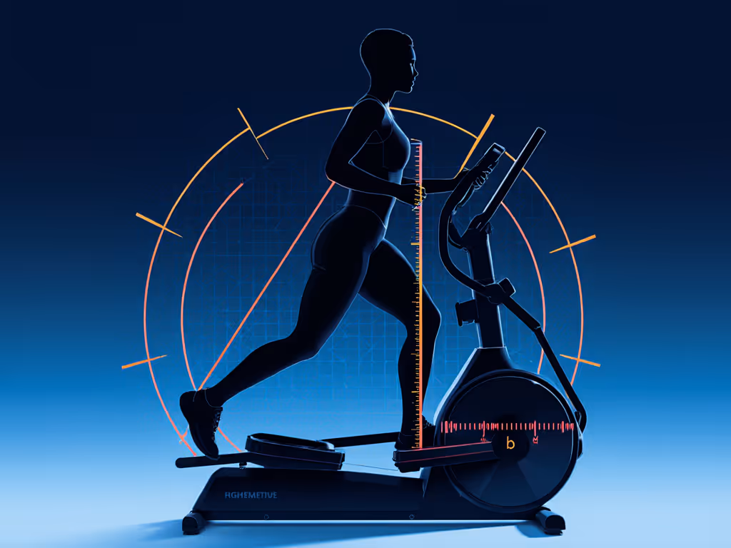 proper elliptical stride measurement