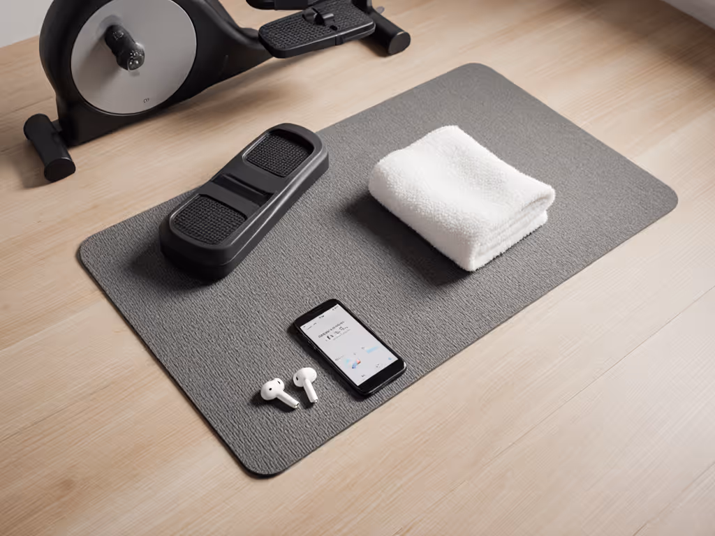 apartment_elliptical_floor_mat_setup