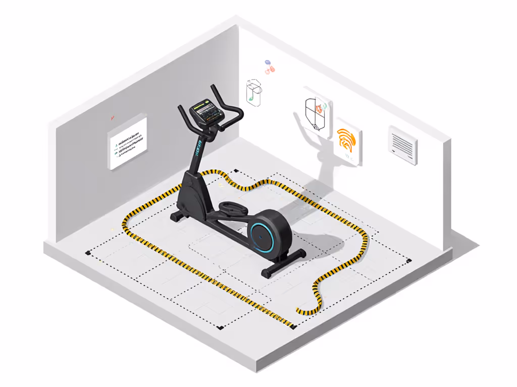 home gym space planning