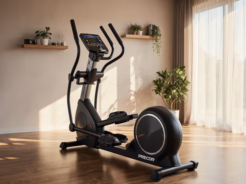 Precor EFX 5.35 Review: Adjustable Stride Comfort